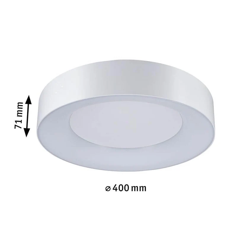 LED HomeSpa Deckenleuchte Casca CCT-Switch Weiß