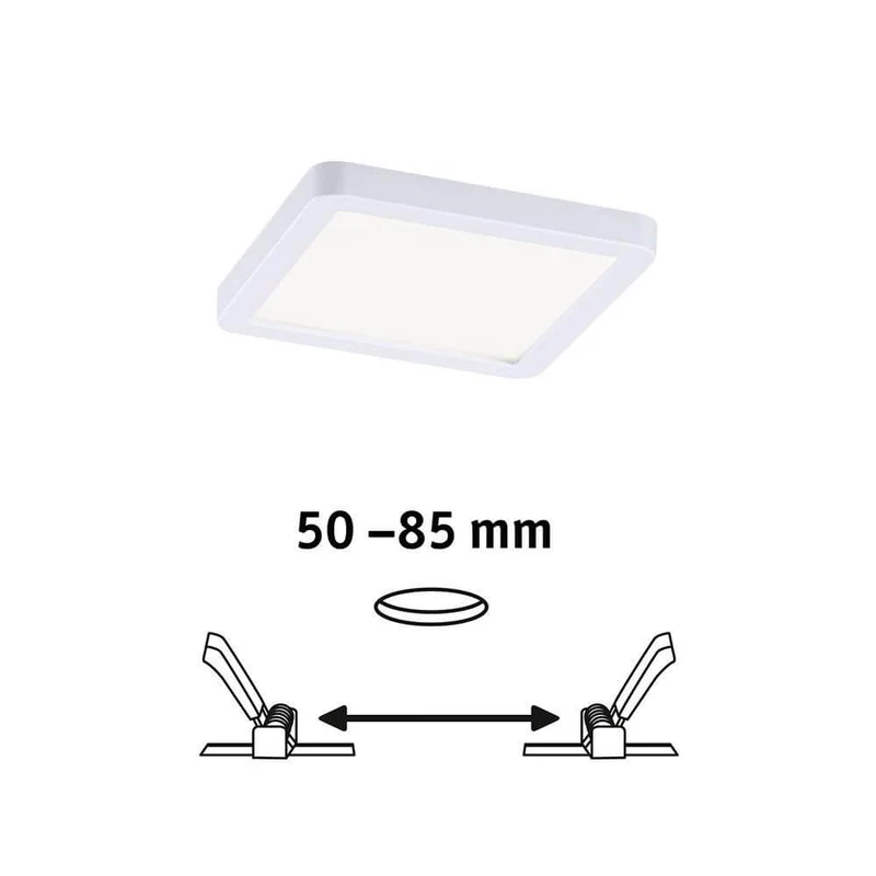 VariFit LED Einbaupanel Areo Weiß