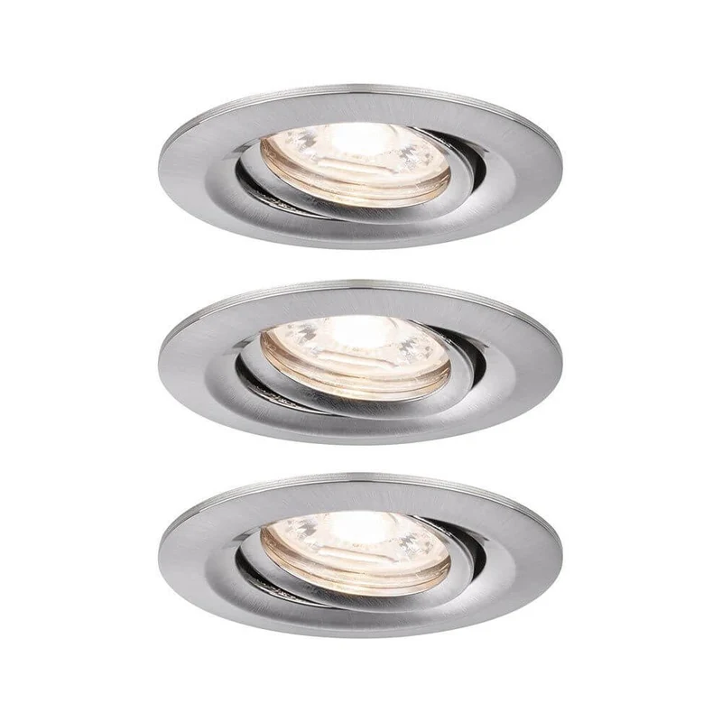 LED Einbauleuchte Nova Mini Basis-Set schwenkbar Rund 66mm