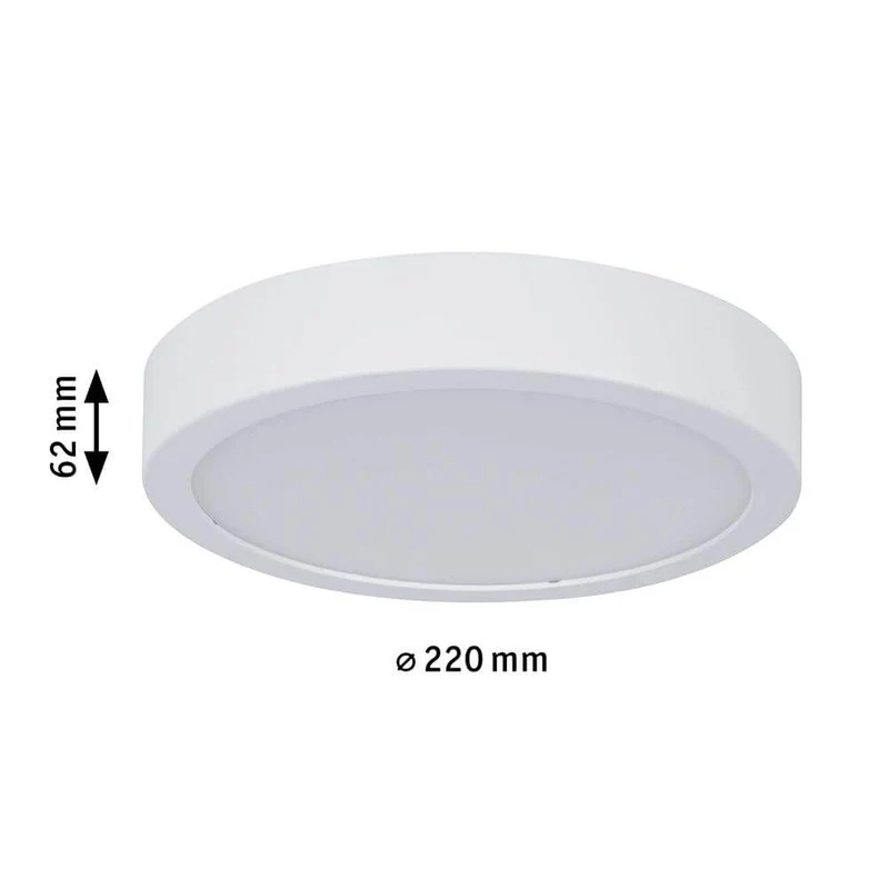 LED HomeSpa Panel Aviar Weiß Dimmbar