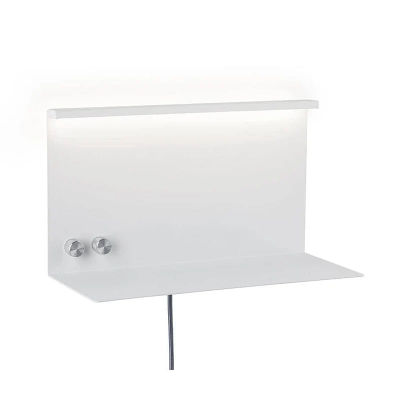LED Wandlampe Jarina mit Ablage + USB Dimmbar
