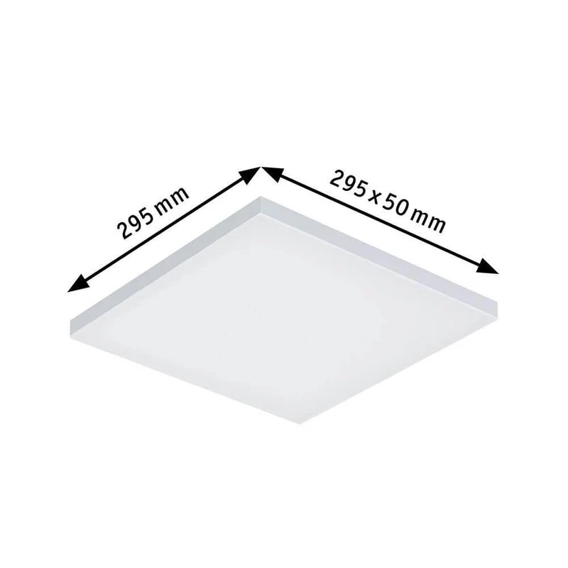 LED Panel Smart Home Zigbee Velora Eckig CCT Dimmbar