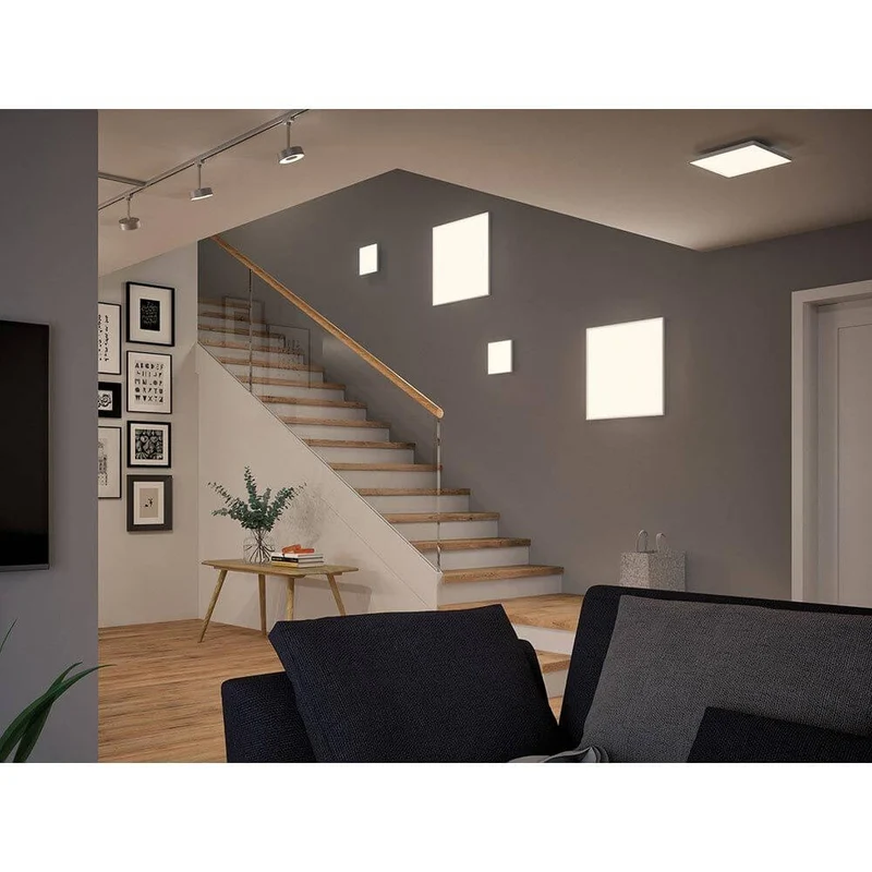 LED Wand- & Decken Panel Velora mit 3 Stufen-Dimmer Weiß
