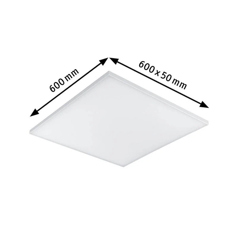 Velora LED Aufbaupanel 60 x 60cm Weiß-Matt