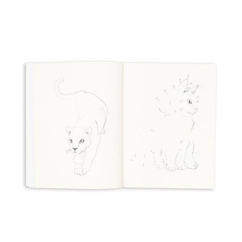 Aktivitätsbuch mit Buntstiften