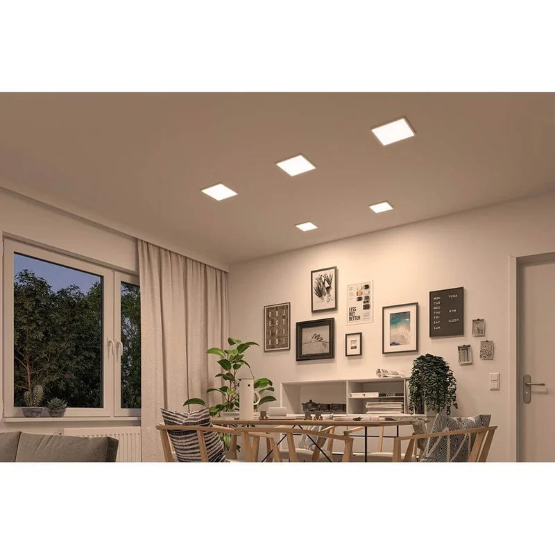 VariFit LED Einbaupanel Areo Eckig 23 x 23cm Wärme-Dimmbar