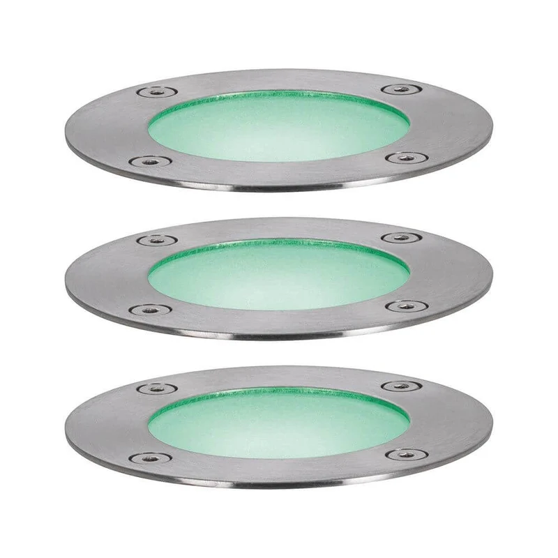 Plug & Shine LED Bodeneinbauleuchten Set Smart Home Zigbee RGBW