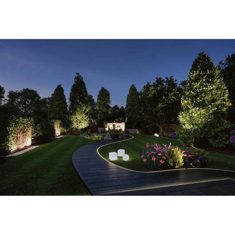 Plug & Shine LED Bodeneinbauleuchten Set Smart Home Zigbee RGBW