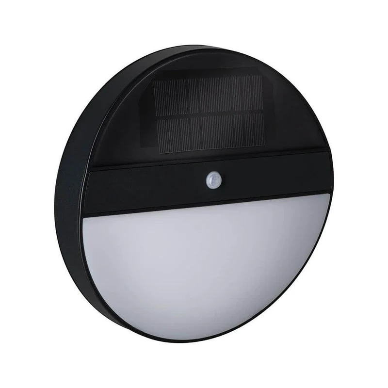 Solar LED Außenwandleuchte Elios Sensor Anthrazit IP44