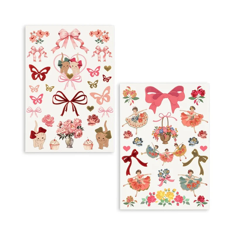 Tattoos Bow Kitty pink