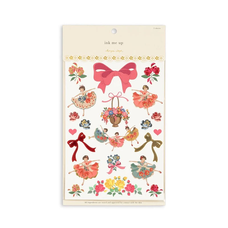 Tattoos Bow Kitty pink