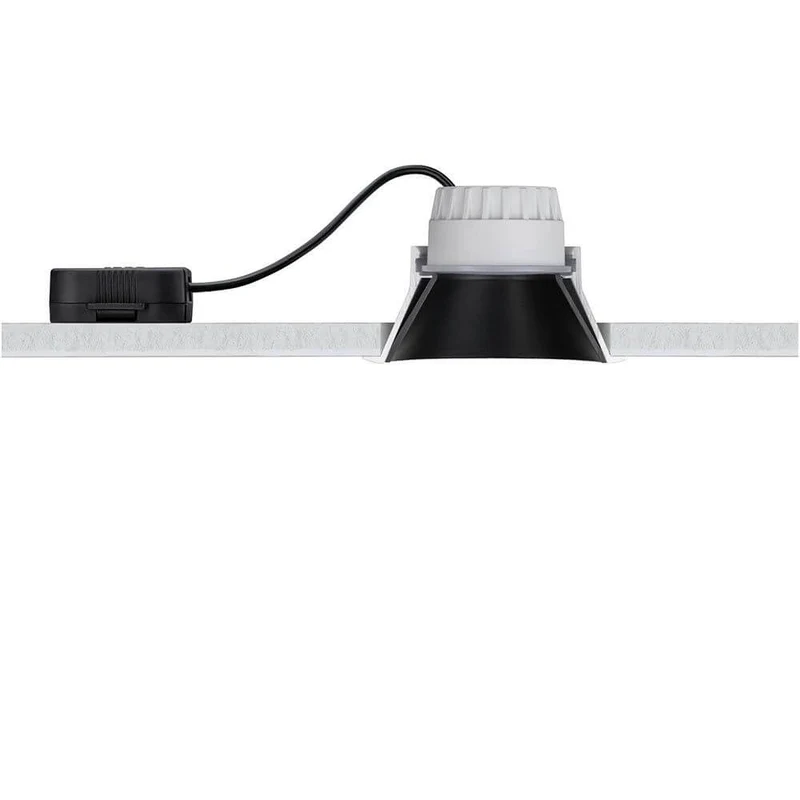 LED Einbauleuchte Cole LED Rund 8,8cm Weiß, Silber