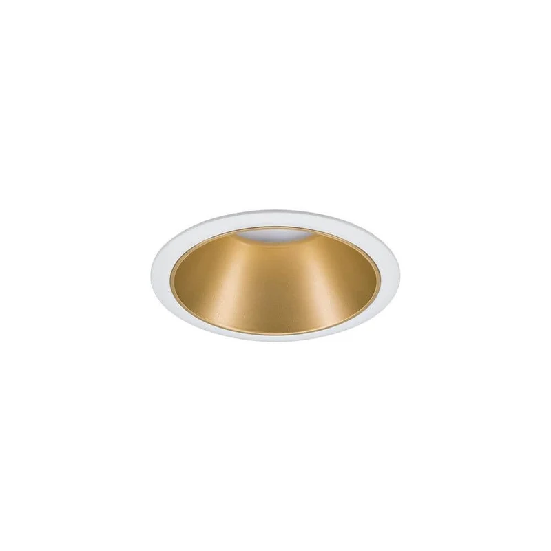 LED Einbauleuchte Cole Basis-Set Rund Weiß, Gold