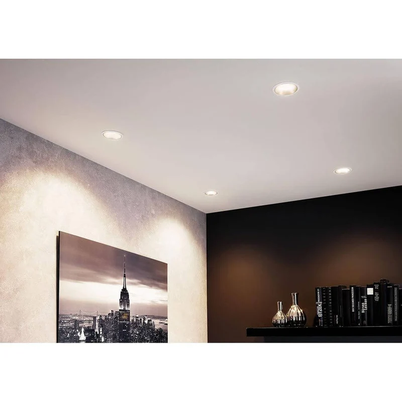 LED Einbauleuchte Cole LED Rund 8,8cm Weiß, Gold