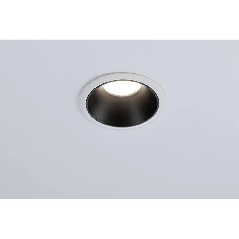 LED Einbauleuchte Cole Basis 3er-Set Weiß, Schwarz