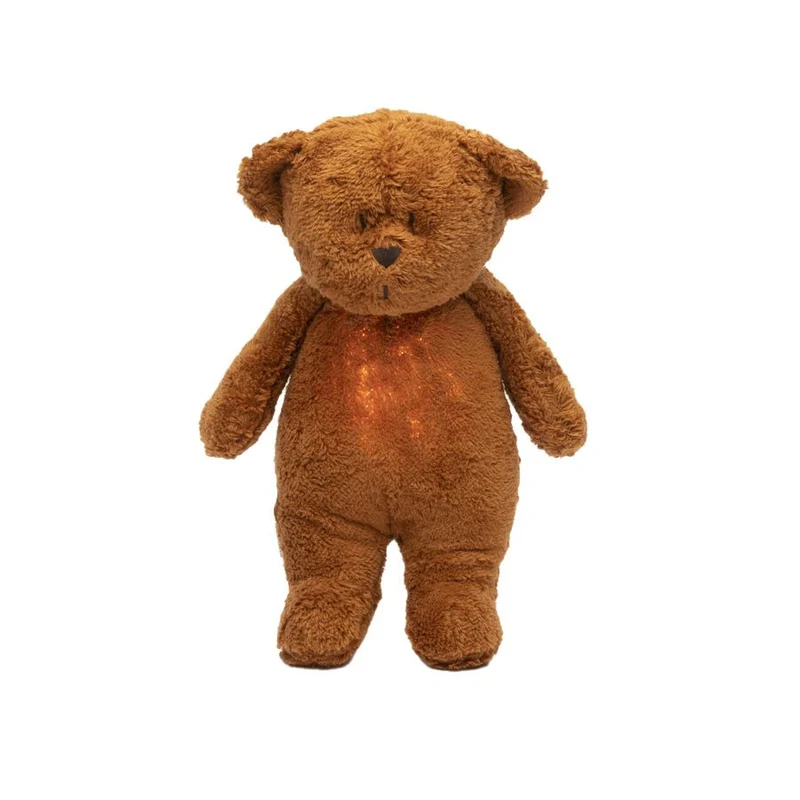 2.0 Bio brummender Bär mit Lampe, Karamell