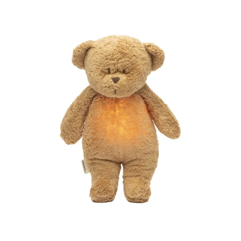 2.0 Bio summender Bär mit Lampe Cappuccino