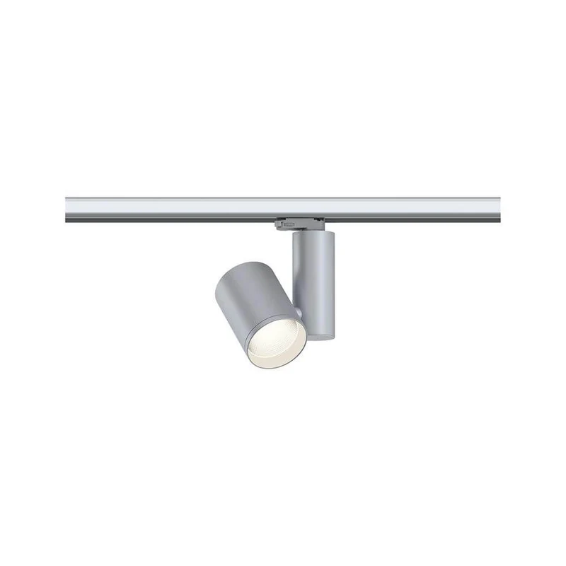 ProRail3 LED Schienenspot Zeuz 60° Dimmbar Silberfarben