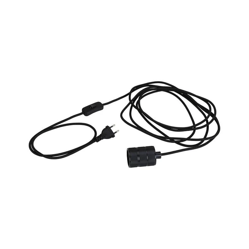 Neordic Pendelleuchte Tilla inkl. Stecker Schwarz