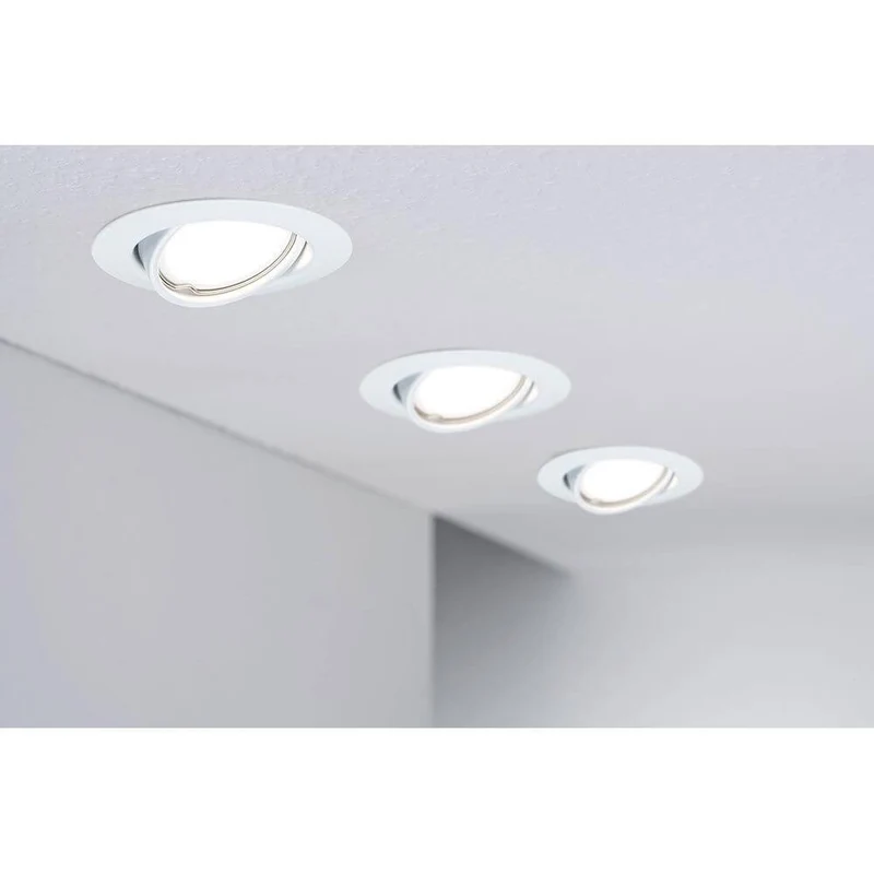 Einbauleuchte Base 10er Basis-Set Ø 9cm Weiß