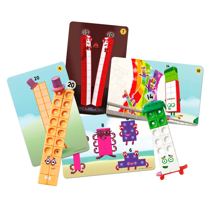 MathLink Cubes, Numberblocks - Aktivitätsset mit den Zahlen 11-20