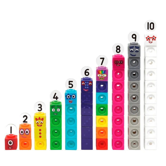 MathLink Cubes, Numberblocks - Aktivitätsset mit den Zahlen 1-10