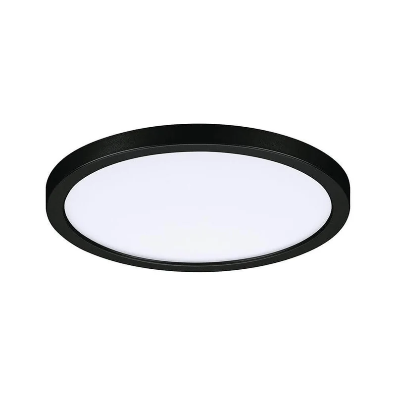 VariFit LED Einbaupanel Areo Rund Schwarz