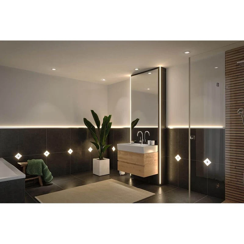 LumiTiles Kabel Square RGBW 1,9m Schwarz