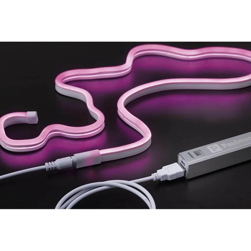 USB-LED Strip Neon Colorflex Blau 1m