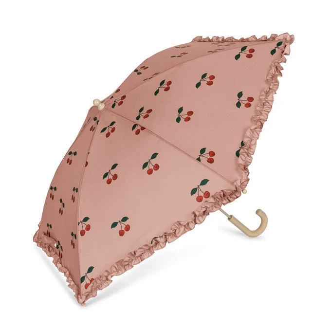 Regenschirm M mit Rüsche Ma Grande Cerise Blush