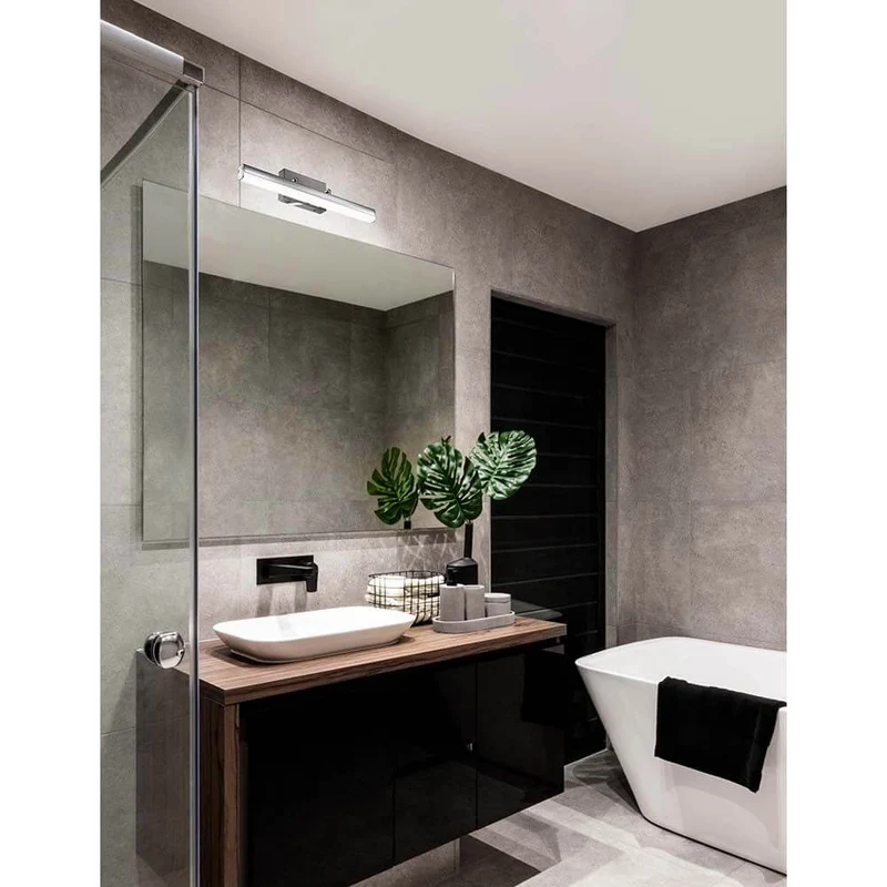 Vanese LED Badezimmer Wandlampe IP44 Chrom