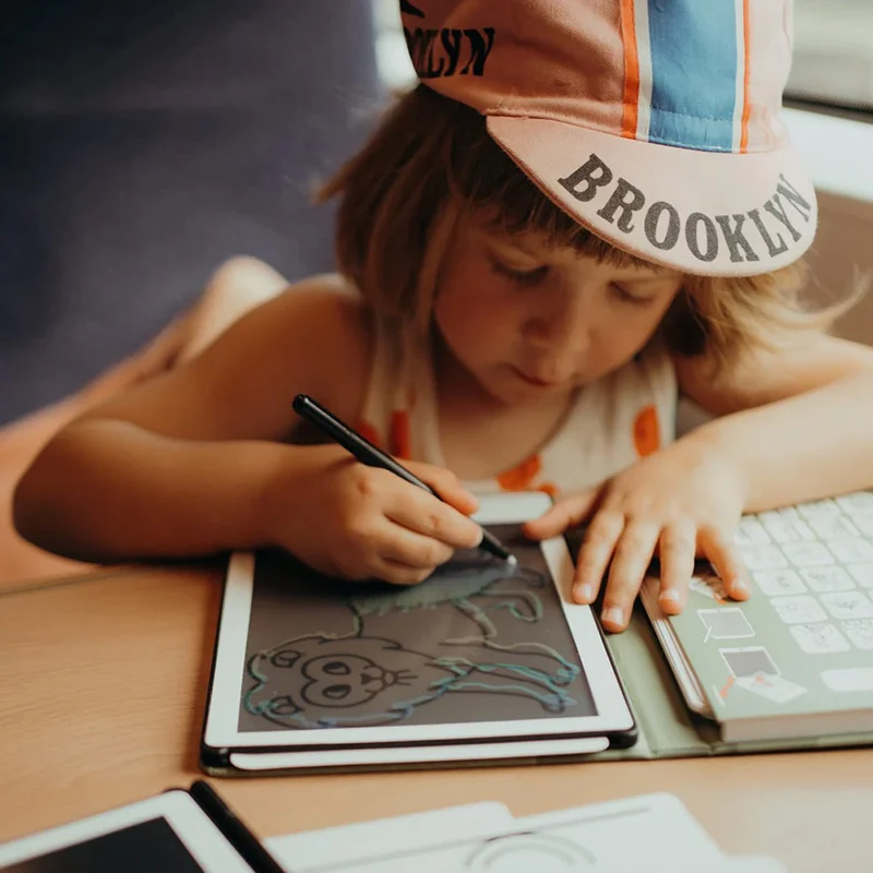 Kidydraw Mini-Skizzenbuch mit LCD-Bildschirm, Meer und Piraten
