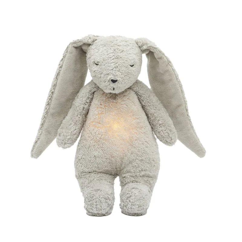 2.0 Bio-summendes Kaninchen mit Lampe, Grau