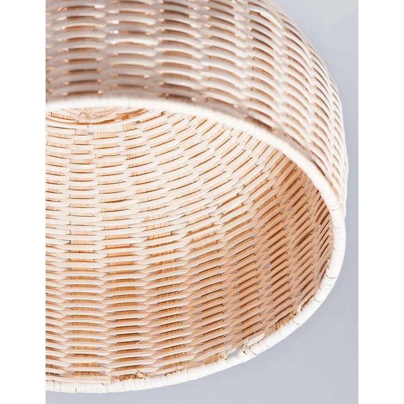 Mia Pendelleuchte Natur Rattan Ø 38,5cm