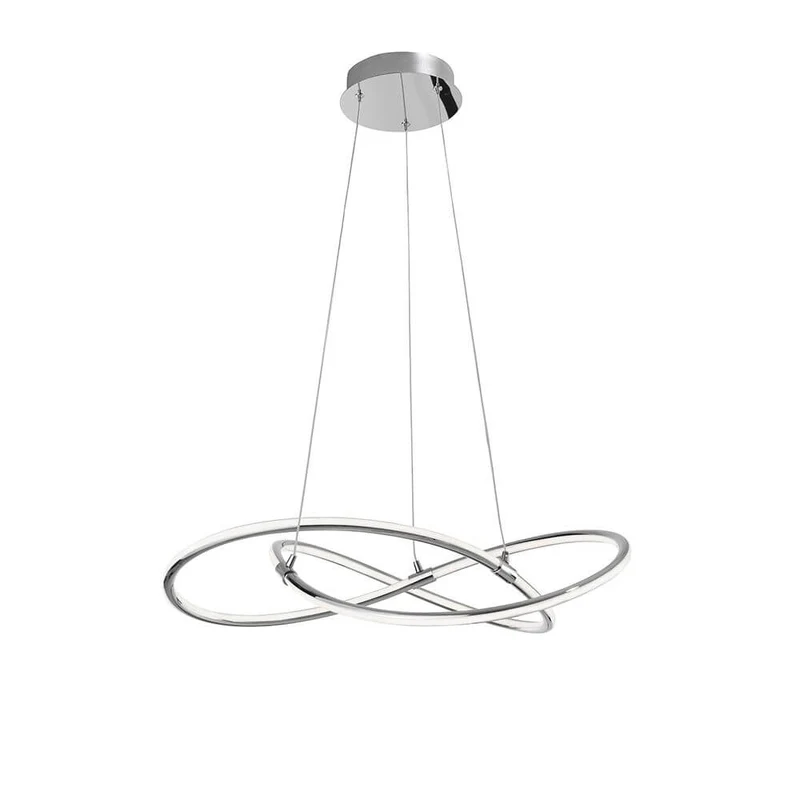 Martino LED Hängeleuchte Ø 60cm Chrom