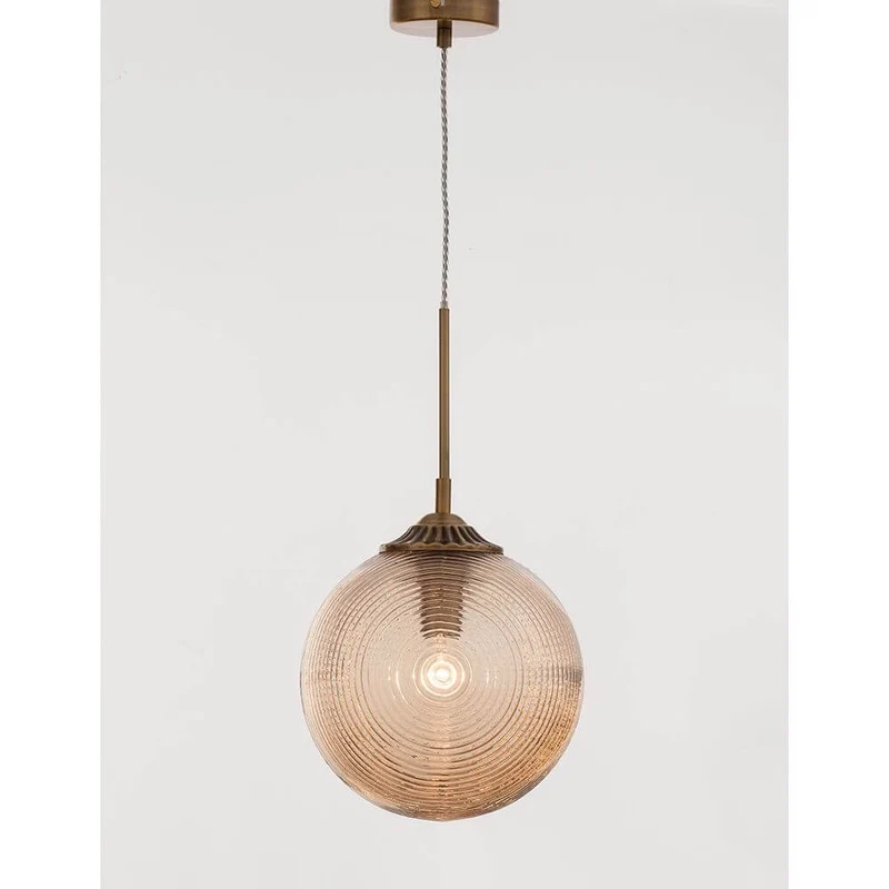 Athena Glas-Pendellampe Ø 25cm