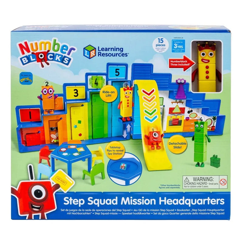 Numberblocks Aktivitätsset Mission Hauptquartier