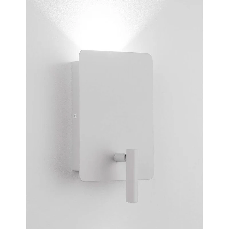 Zen LED Wandleuchte mit Lesearm & USB