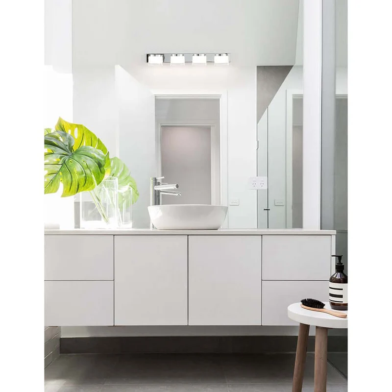 Sabia LED Badleuchte 4-flammig Chrom