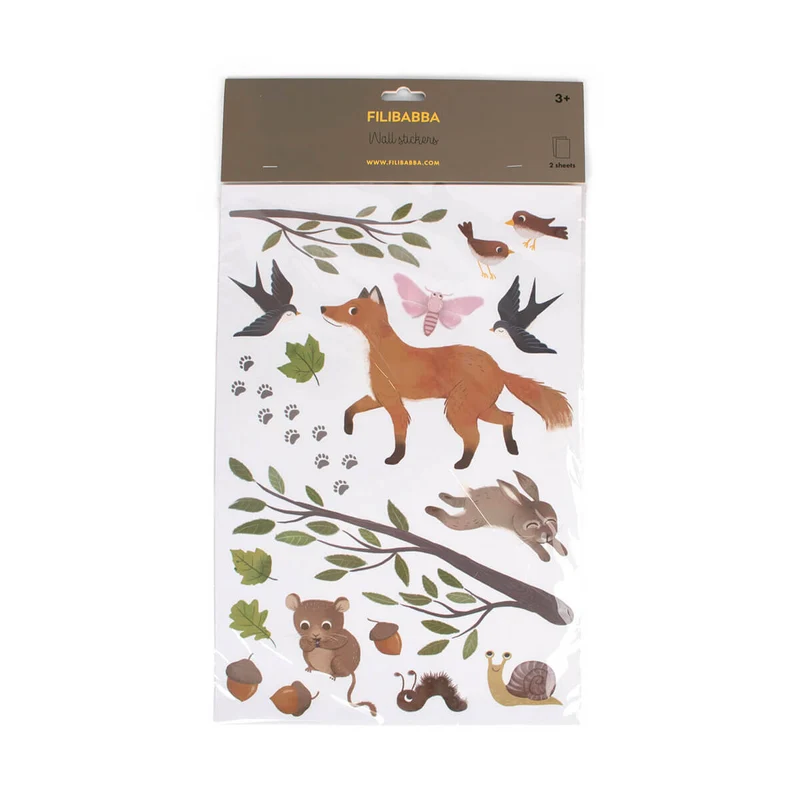 Wandsticker Waldtiere