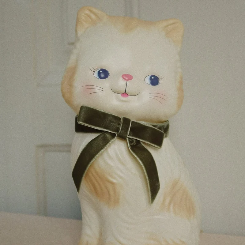 Katzenlampe, mehrfarbig