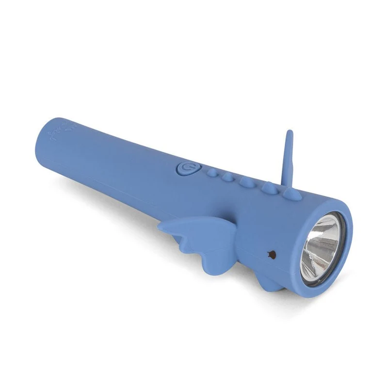Blaue Drachen-Taschenlampe
