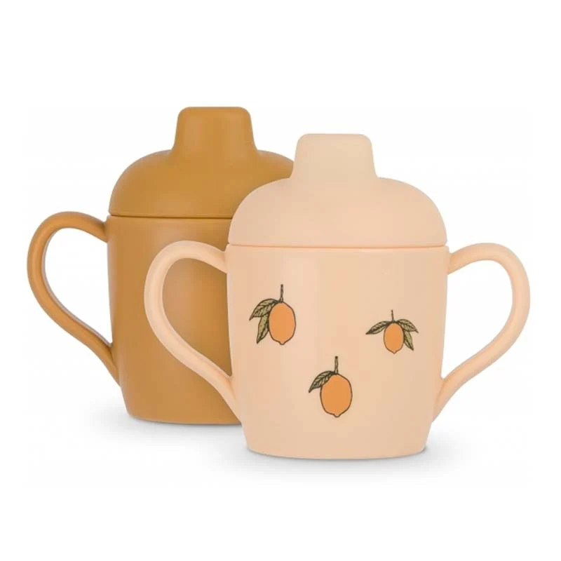 2-er-Pack Trinklernbecher Zitrone