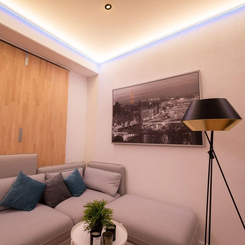 LED-Lichtdecke Spannfolie 10 - 15 m²