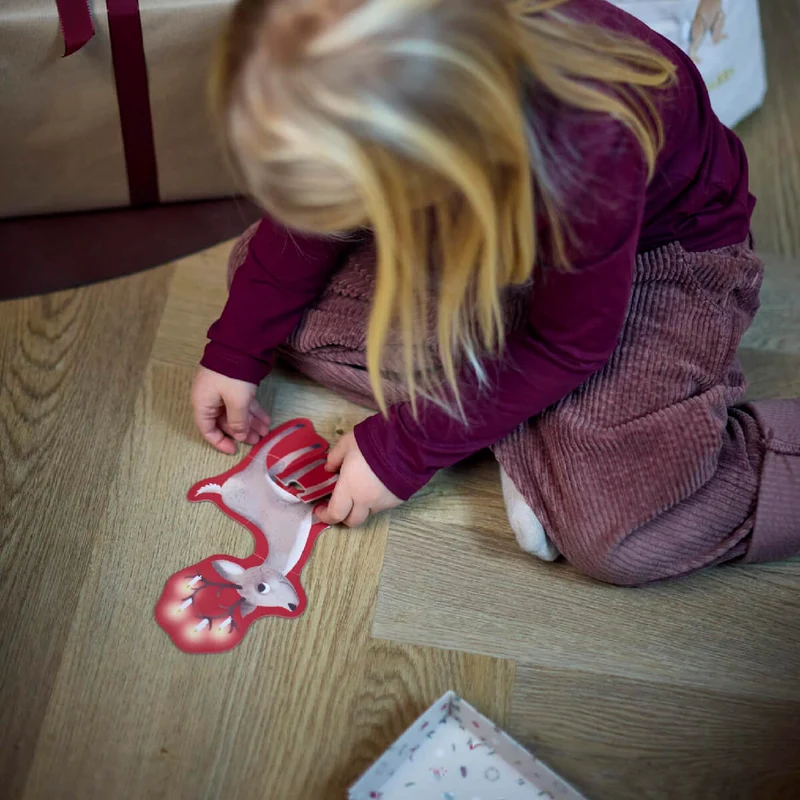 4er-Set Puzzles Wundervoller Winter: Waldtiere