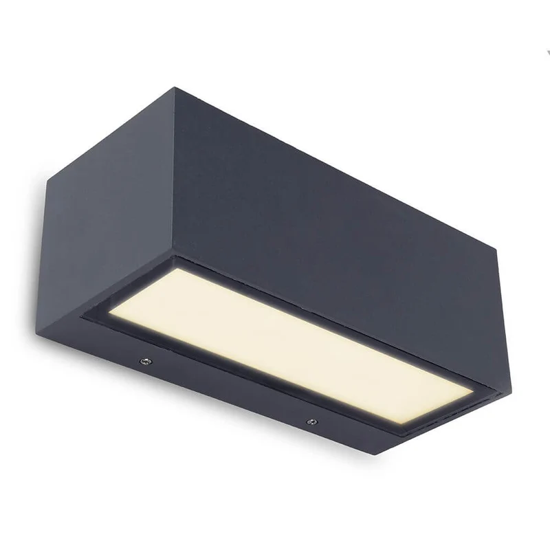 LED-Außenwandleuchte Gemini Anthrazit 22cm