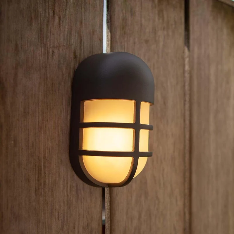 LED-Außenwandleuchte Bullo Anthrazit
