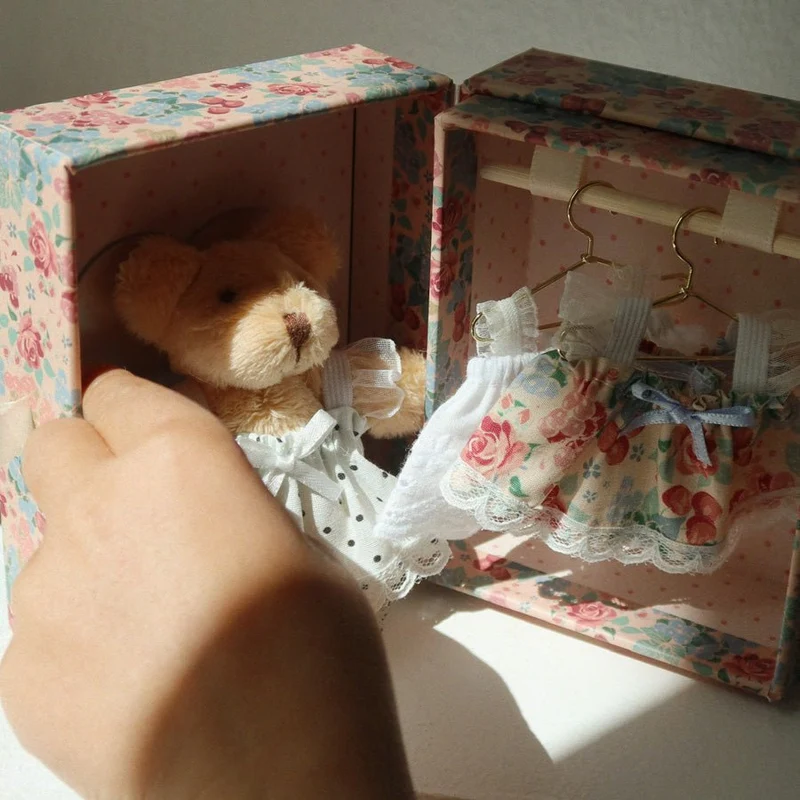 Tiny Teddy Verkleidungsset, mehrfarbig