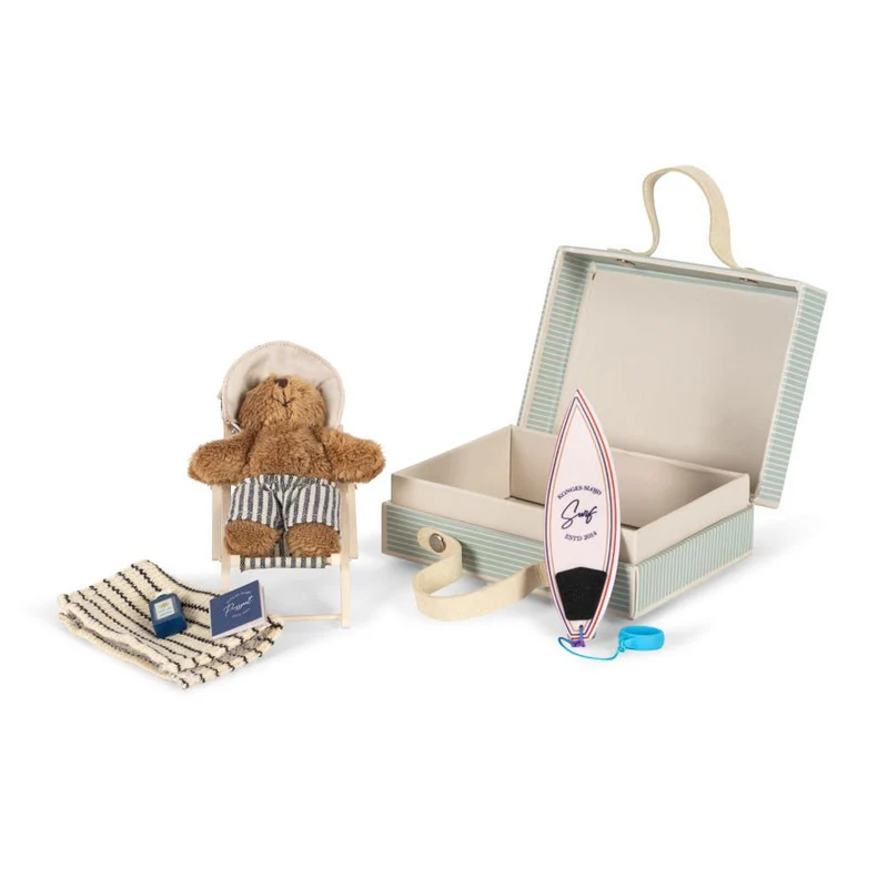 Tiny Teddy Reise blau gestreift
