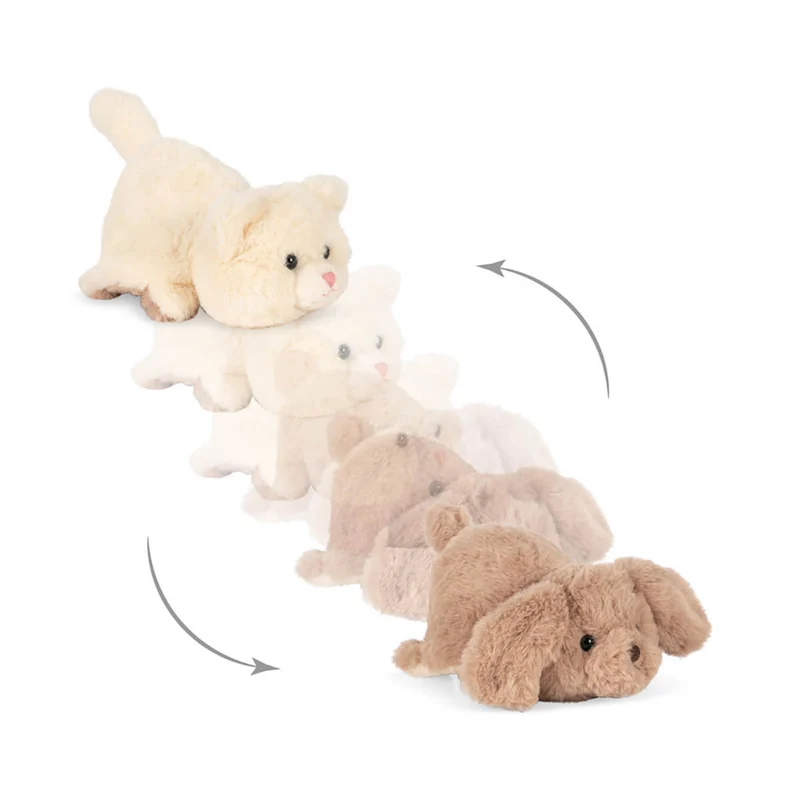 Wendbares Kuscheltier in beige